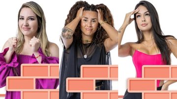 Amanda, Domitila e Larissa se enfrentam em mais um Paredão do BBB 23. - TV Globo