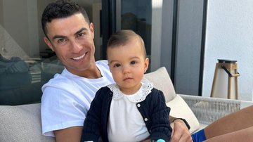 Cristiano Ronaldo encantou os internautas. - Instagram/@cristiano