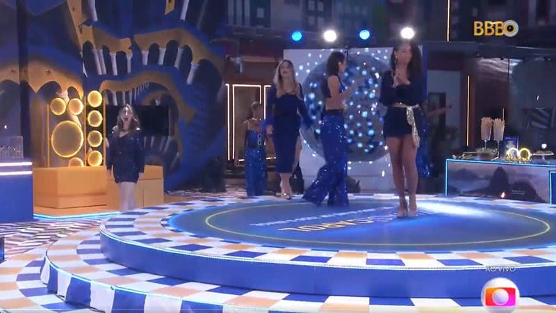 Sisters se emocionaram na festa do BBB 23 - Reprodução/TV Globo