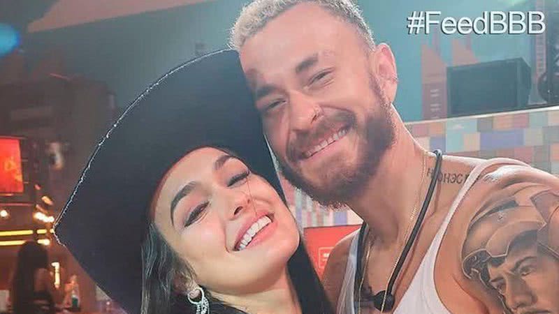 Larissa e Fred começaram a se envolver no BBB 23 - Reprodução/TV Globo