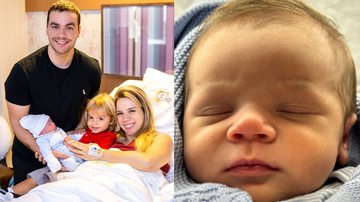 Luccas Neto encantou os seguidores com fotos fofas do recém-nascido. - Instagram/@luccasneto
