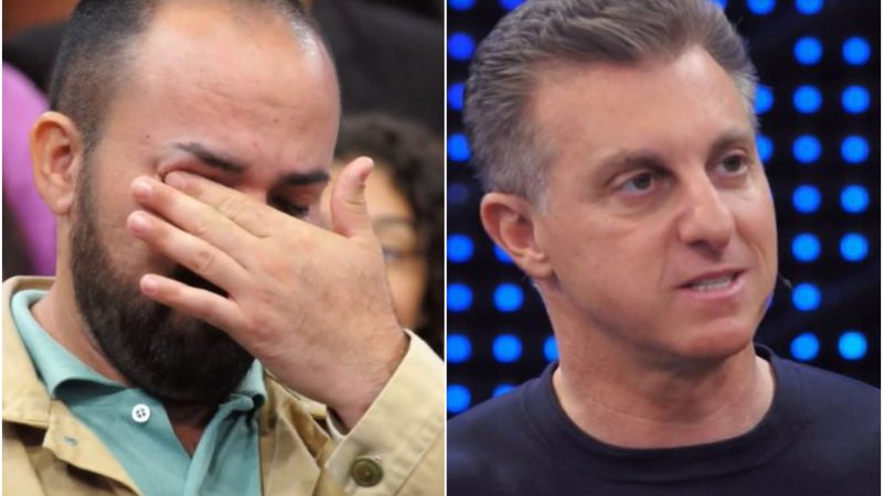 Daniel Rocha e Luciano Huck no 'Domingão' - Globo