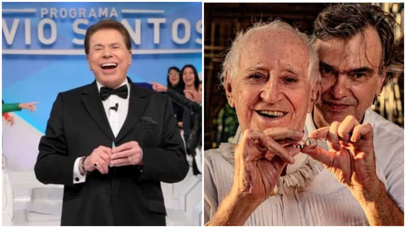 Silvio Santos deve ceder terreno se quiser participar do casamento entre Zé Celso e Marcelo Drummond. - Reprodução