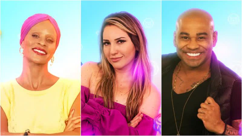 Aline Wirley, Amanda e Cezar Black são os emparedados da vez. - TV Globo