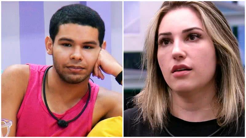 Internauta comparou Viny com Amanda, do BBB 23. - TV Globo