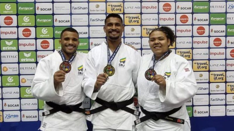 Leo Gonçalves é ouro e Brasil fecha Grand Prix na Áustria com 3 pódios - CBJ/Divulgação