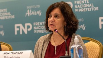 Nísia Trindade, ministra da saúde. - Antonio Cruz/Agência Brasil