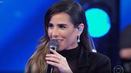 Wanessa Camargo foi sincera. - TV Globo