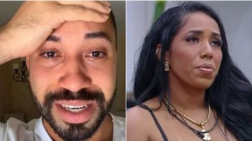 Gil do Vigor chorou com a eliminação da irmã Janielly do 'A Grande Conquista' - Instagram/Record TV