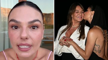 Rosalba Nable, mãe da atriz Ísis Valverde, recentemente enfrentou críticas devido ao seu relacionamento - Reprodução