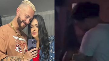 Larissa Santos foi vista aos beijos com ex-participante do BBB 22 - Instagram/@larisantosbe