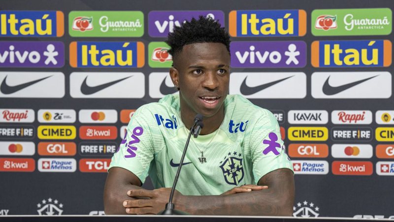 Vinicius Júnior agradece apoio na luta contra o racismo - Joilson Marconne/CBF