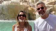 Atriz Flávia Alessandra postou vídeo com o marido, Otaviano Costa, e a filha caçula curtindo a Itália - Instagram/Flávia Alessandra
