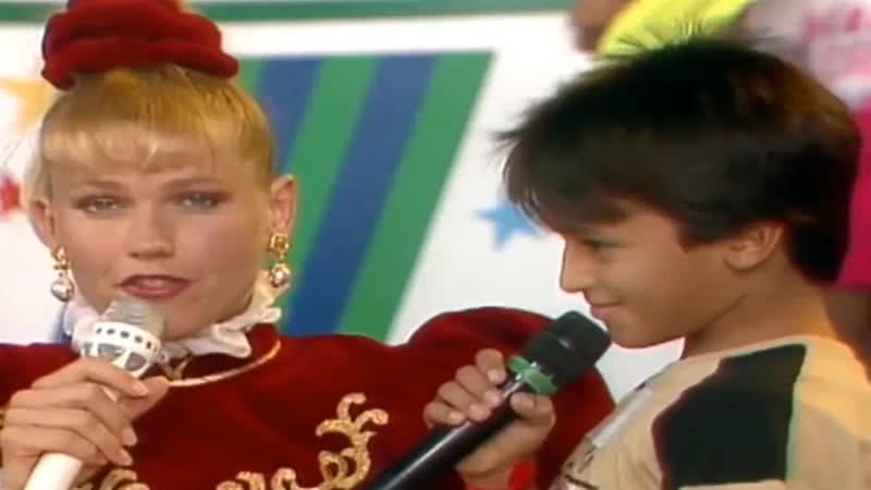 Homem fugiu de casa quando criança para conhecer a Xuxa - Foto: Reprodução/Rede Globo