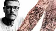 Tatuador Rapha Lopes revela as precauções necessárias com sua nova tattoo - Reprodução