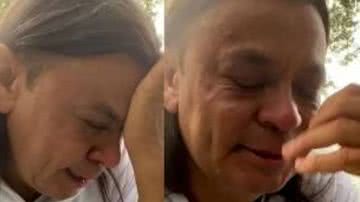Frank Aguiar compartilha vídeo chorando após a morte trágica - Reprodução