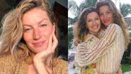 Gisele Bündchen mostra cliques raros da celebração com a irmã gêmea - Reprodução