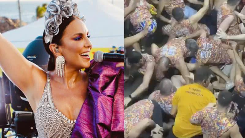 Ivete Sangalo marcou presença no aniversário de trinta anos do Fortal, festival nordestino - Fotos: Rafael Mattei e Twitter