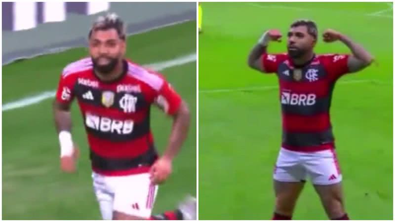 Rômulo Mendonça mostrou sua empolgação com o gol do Flamengo. - Amazon Prime Video