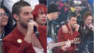 Chay Suede cantou com KLB - Globo