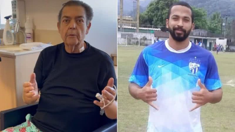 Jogador de futebol amador foi quem doou o coração para Faustão - Reprodução/Instagram