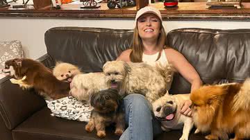 Larissa Manoela já chegou a hospedar nove cães em sua casa - Instagram/@larissamanoela