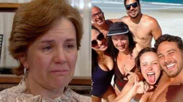Mãe de Larissa Manoela se justifica após ofender família de André Luiz Frambach. - Reprodução/SBT/Instagram