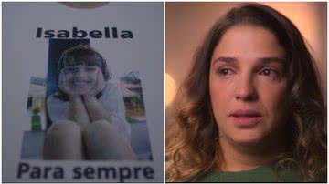 Ana Carolina Oliveira, mãe da criança, se emocionou durante o relato. - Netflix