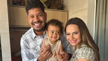 Filho da atriz com Guilherme Militão está prestes a completar um ano de vida - Instagram/@araujovivianne