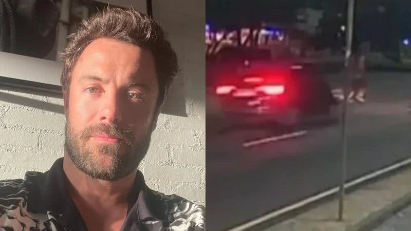 Ator foi atropelado por motorista de aplicativo em 2 de setembro e segue internado - Reprodução