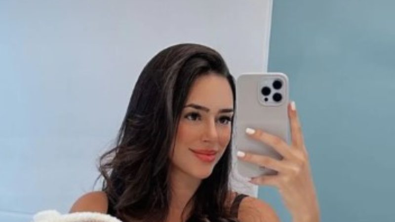 Filha de Bruna Biancardi e Neymar, Mavie chegou ao mundo no último dia 6, em uma maternidade de SP - Instagram/Bruna Biancardi