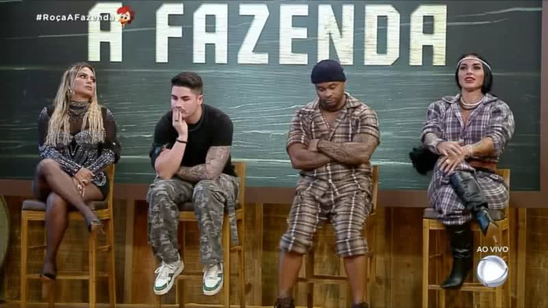 Kally, Lucas, Cezar e Simioni foram indicados à Roça - Record TV