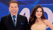 Sílvio Santos e Maísa Silva - Foto: Reprodução/SBT