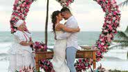 Priscila Fantin e Bruno Lopes se casaram pela 5ª vez - Foto: Silas Coelho