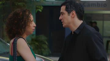 Adriana e Jonas em 'Elas Por Elas' - Globo