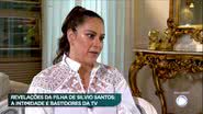 Silvia Abravanel em entrevista ao 'Domingo Espetacular' - Record TV