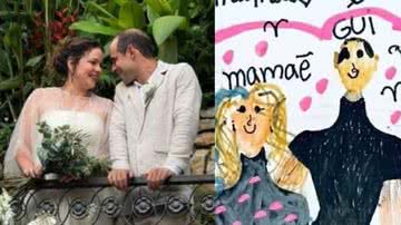 Leandra Leal se casou, em cerimônia íntima, com Guilherme Burgos - Reprodução/Redes sociais