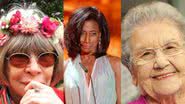 Rita Lee, Gloria Maria e Palmirinha foram algumas das personalidades que nos deixaram em 2023. - Reprodução/Redes sociais