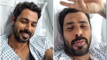 João Carreiro publicou vídeo internado, momentos antes da cirurgia - Instagram/@joaocarreirooficial