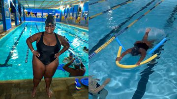 Jojo Todynho compartilhou com seguidores que está fazendo aulas de natação - @jojotodynho