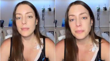 Fabiana Justus apareceu no hospital para contar sobre leucemia - Instagram/@fabianajustus