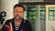 Geraldo Luís durante uma das gravações de seu novo programa na RedeTV! - Divulgação