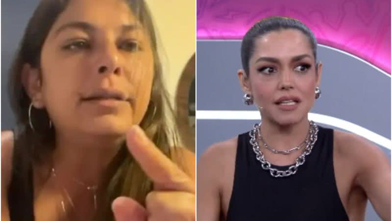 Hanna Lins, irmã de Nizam, criticou Thaís Fersoza ao vivo no 'Bate-Papo BBB' - Globoplay