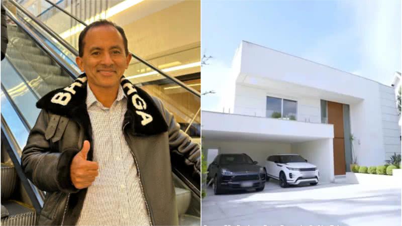 Manoel Gomes abriu as portas de sua mansão em Alphaville - Instagram/@manoelgomesbr/YouTube