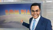 O jornalista Marcelo Pereira precisou ser hospitalizado e ficou afastado da TV Globo - Reprodução/Instagram