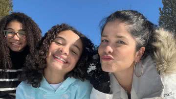Samara Felippo compartilhou os registros da viagem que fez com as filhas Alícia e Lara - Reprodução/Instagram