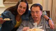 Apresentadora e herdeira de Silvio Santos, Silvia Abravanel confirmou vitalidade do pai - @silviaabravanel