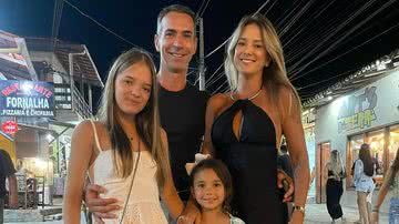 Casada há 7 anos, Ticiane Pinheiro é mãe de Rafaella Justus e Manuella Tralli - Reprodução/Instagram