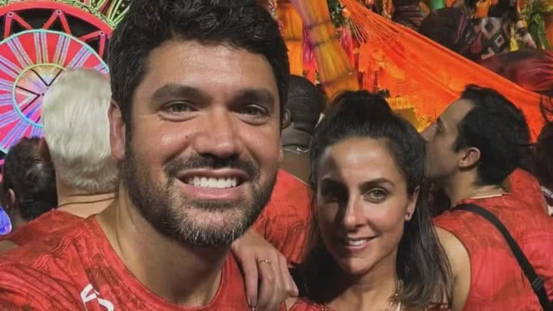 Marcelo Courrege e Carol Barcellos assumiram namoro - Instagram/@carolbarcellos
