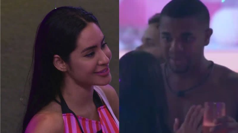 Na festa do BBB 24, Davi e Isabelle trocam elogios e brother afirma: "Ciúme de amigo" - Reprodução/X